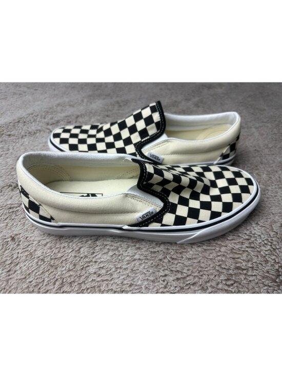 Vans Classic Slip-On Canvas Black/White Checkerboard (VN000EYEBWW) 7.5 M /  W 9 main image 8